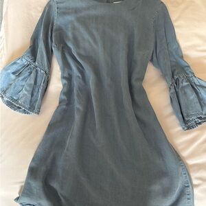 Zara - Soft Denim Women’s Dress Size Medium